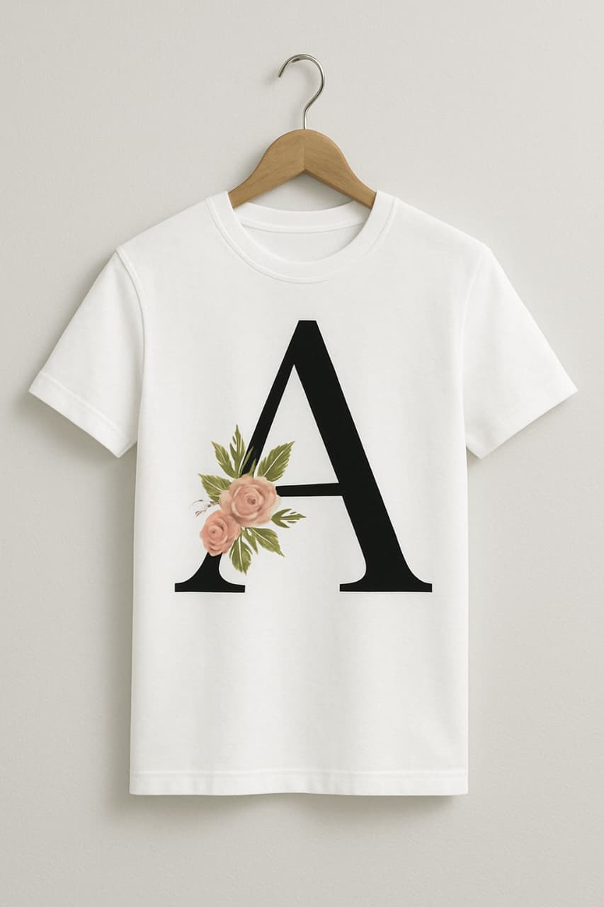 Round Neck Print T-Shirts 