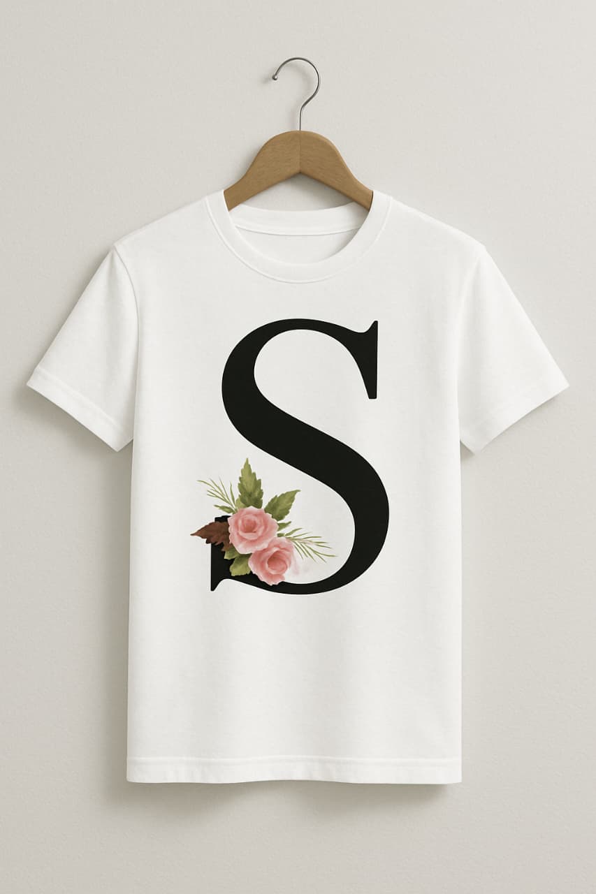 Round Neck Print T-shirts 